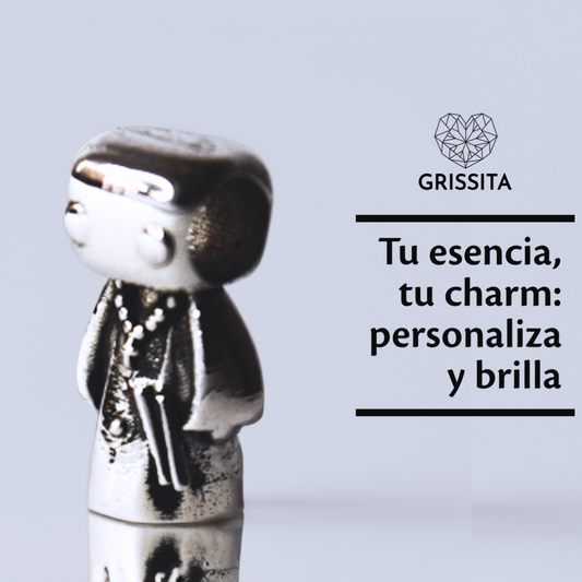 Charm personalizado en plata 925